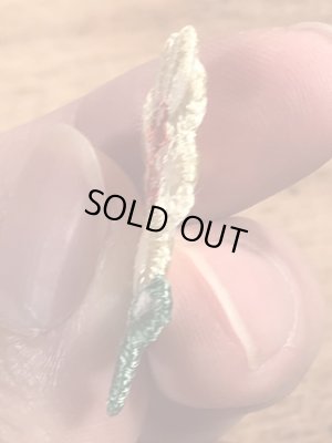 70’sの花のヴィンテージの刺繡パッチ