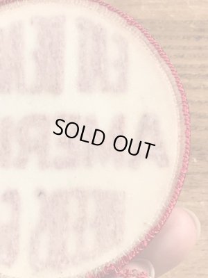 70年代頃のアメリカンジョークのメッセージが書かれたビンテージの刺繡ワッペン