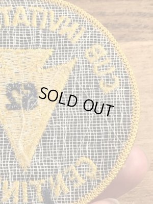 60年代頃のボーイスカウトのビンテージの刺繡ワッペン