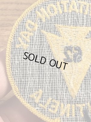 60’sのボーイスカウトのヴィンテージの刺繡パッチ