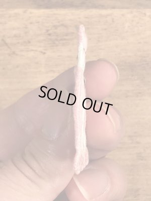 70年代頃のフクロウのビンテージの刺繡ワッペン