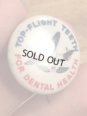 40年代頃の公衆衛生スクールのビンテージの缶バッジ