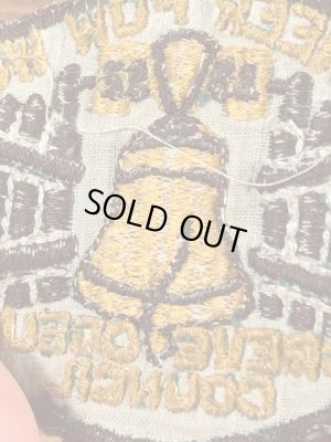 50’sのボーイスカウトのヴィンテージの刺繡パッチ