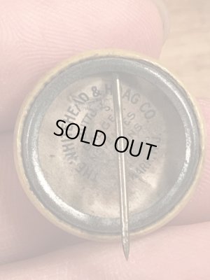 〜30年代頃の企業物のビンテージの缶バッジ