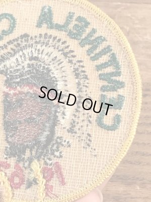 60年代頃のボーイスカウトのビンテージの刺繡ワッペン