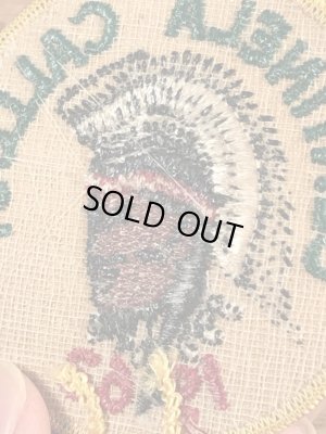 60’sのボーイスカウトのヴィンテージの刺繡パッチ