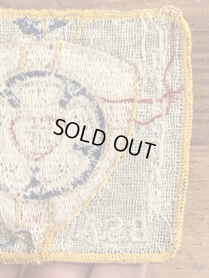 60年代頃のボーイスカウトのビンテージの刺繡ワッペン