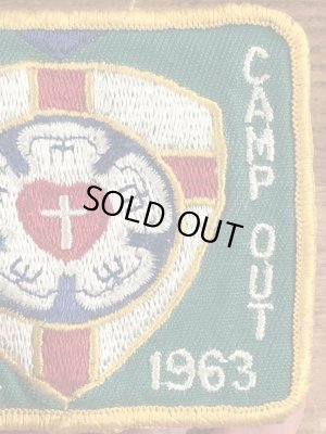 60’sのボーイスカウトのヴィンテージの刺繡パッチ