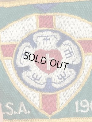 60年代頃のボーイスカウトのビンテージの刺繡ワッペン