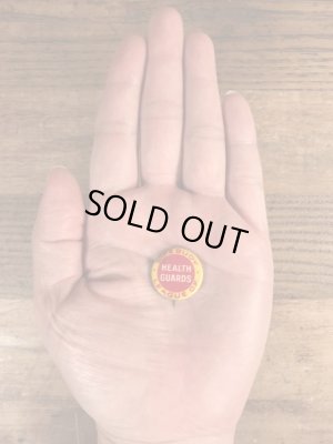 30年代頃の企業物のビンテージの缶バッジ