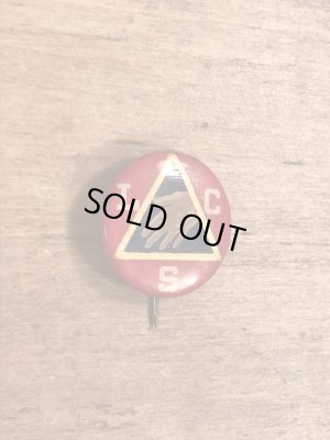 〜30年代頃の慈善社会のビンテージの缶バッチ