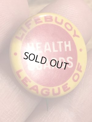 30年代頃の企業物のビンテージの缶バッジ