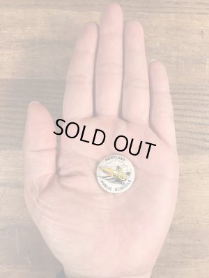 40年代頃の歯科衛生スクールのビンテージの缶バッジ