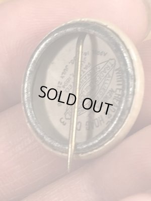 1900年代頃のアメリカの共済組合のビンテージの缶バッチ