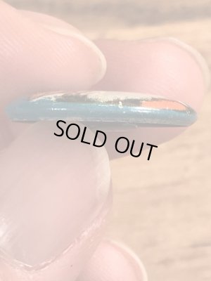 30〜40年代頃の総主教クロスのサンタクロースのビンテージの缶バッジ