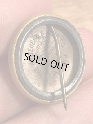 〜30年代頃の企業物のビンテージの缶バッジ