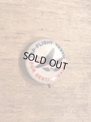 40年代頃の公衆衛生スクールのビンテージの缶バッジ