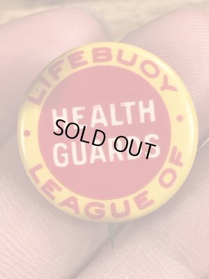 30年代頃の企業物のビンテージの缶バッジ