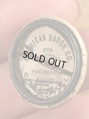 〜30年代頃の条例のビンテージの缶バッジ