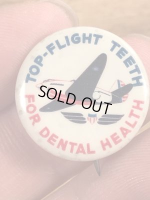 40年代頃の公衆衛生スクールのビンテージの缶バッジ