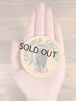 60年代頃のボーイスカウトのビンテージの刺繡ワッペン