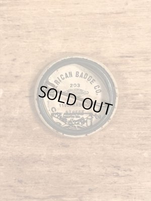 〜30’s頃の条例のヴィンテージの缶バッチ