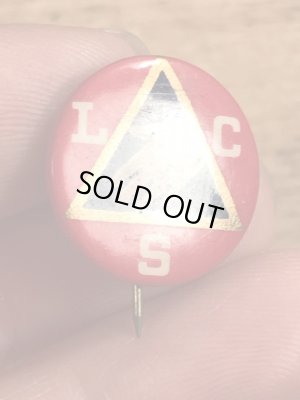 〜30年代頃の慈善社会のビンテージの缶バッチ