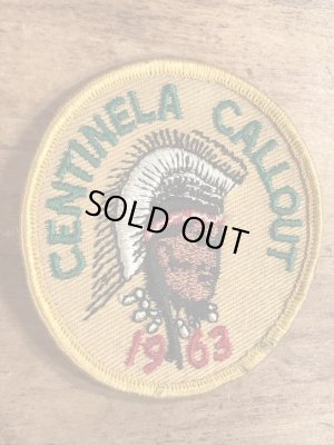 60年代頃のボーイスカウトのビンテージの刺繡ワッペン