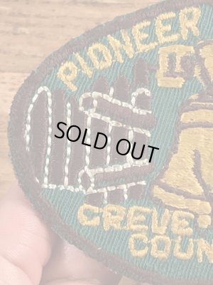 50年代頃のボーイスカウトのビンテージの刺繡ワッペン