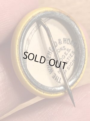 30’sのアド物のヴィンテージの缶バッチ