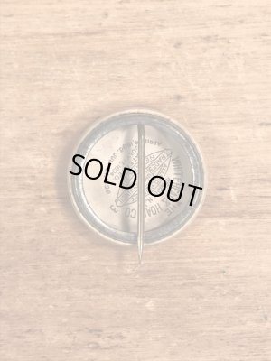 1900’s頃のアメリカの共済組合のヴィンテージの缶バッジ