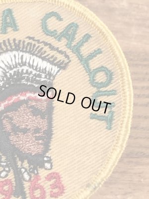 60’sのボーイスカウトのヴィンテージの刺繡パッチ