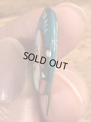 30〜40’sの総主教クロスのサンタクロースのヴィンテージの缶バッチ