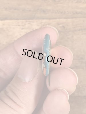 30〜40年代頃の総主教クロスのサンタクロースのビンテージの缶バッジ