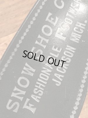 〜30年代頃の企業物のビンテージの靴ベラ