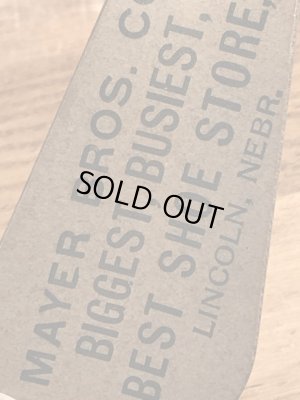 〜30年代頃のアドバタイジング物のビンテージの靴ベラ