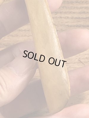 50’s頃のハンドペイントのウッド製のヴィンテージの靴ベラ