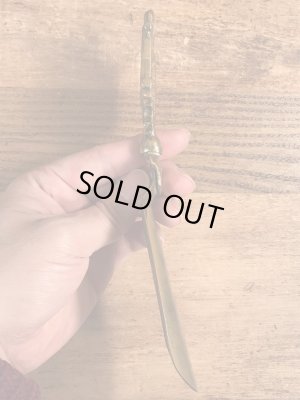 50年代頃のエリザベス2世が描かれたビンテージのシューホーン