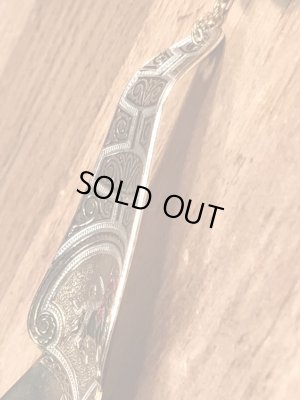 50年代頃のマタドールが描かれたアールデコ調のビンテージのシューホーン