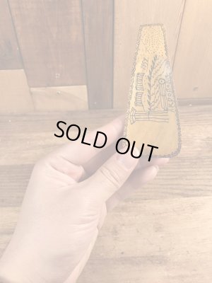 50’s頃のハンドペイントのウッド製のヴィンテージの靴ベラ