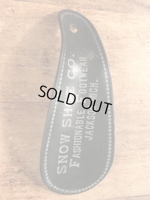 〜30年代頃の企業物のビンテージの靴ベラ