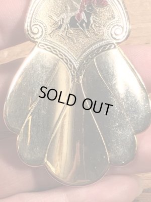 50’s頃のマタドールが描かれたアールデコ調のヴィンテージの靴ベラ