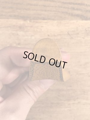 50’s頃のハンドペイントのウッド製のヴィンテージの靴ベラ