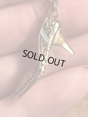 50’s頃のアールデコ調のハイヒールのチャームが付いたヴィンテージの靴ベラ