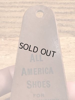 〜30年代頃の企業物のビンテージの靴ベラ