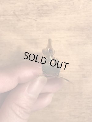 50’s頃のアールデコ調のハイヒールのチャームが付いたヴィンテージの靴ベラ