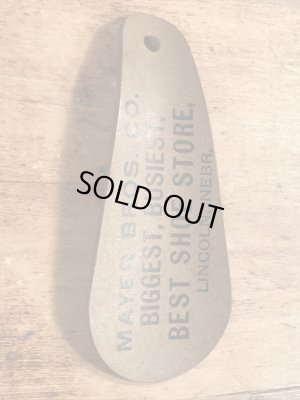 〜30年代頃のアドバタイジング物のビンテージの靴ベラ