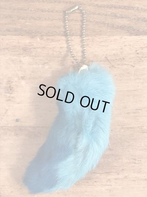 50’s頃のラビットフットラッキーチャームのヴィンテージのキーチェーン