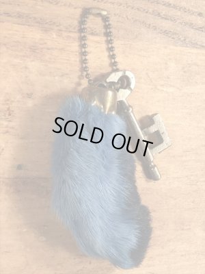 50年代頃のラビットラッキーチャームのビンテージのキーチェーン