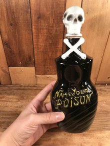 他の写真3: Name Your Poison Skull Decanter　スカル　ビンテージ　デカンタ　ポイズンボトル　50年代